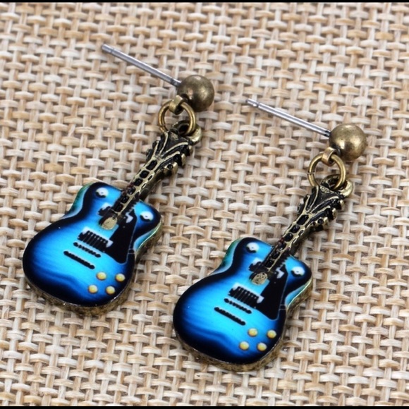 Jewelry - Guitar Dangle Earrings🎸🎸 🎸